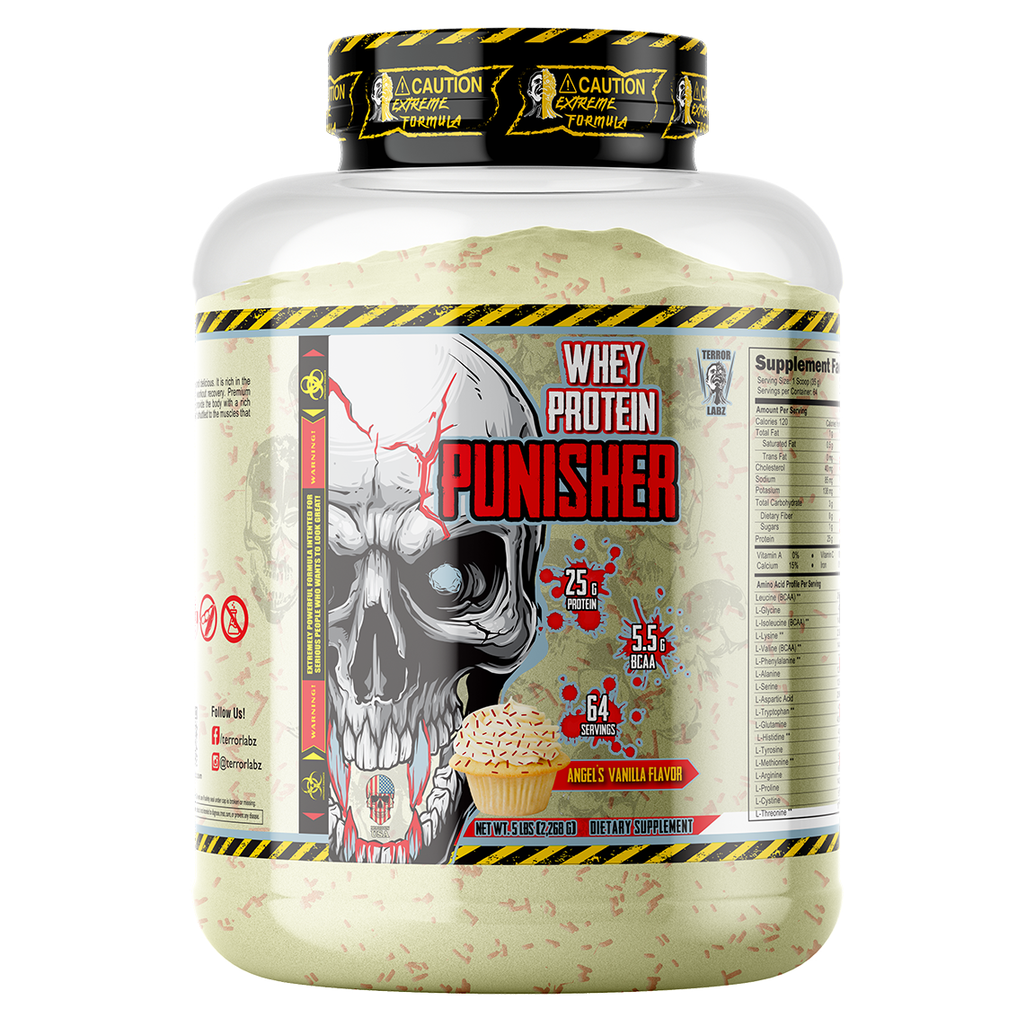 terror labz l carnitine PUNISHER Whey Protein terror labz l carnitine PUNISHER Whey Protein